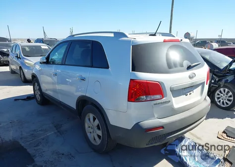 2012 Kia Sorento Lx V6 из США, поврежденный, VIN 5XYKT4A2XCG216136
